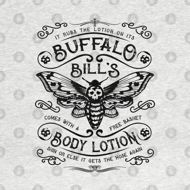 Buffalo Bills Body Lotion Label Lts by Alema Art